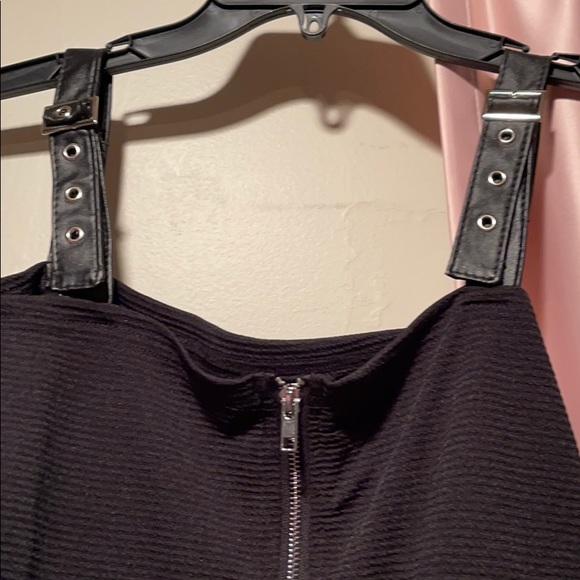 4 items under $25 for $50  Black dress with leather buckle belts - Picture 3 of 6